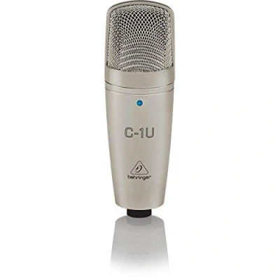 Image of Behringer C 1U Studio Condensor Microphone, Compatible with PC and Mac