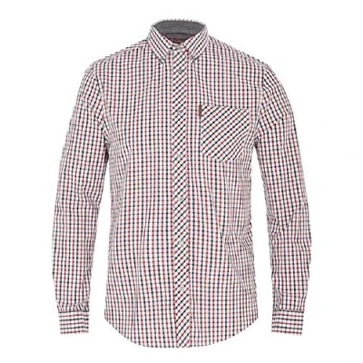 Image of Ben Sherman Mens Smart Classic House Check Shirt 48563 Blue