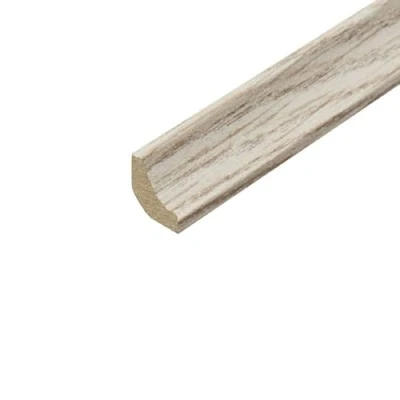 Image of eXtreme Laminate Scotia Beading 1.2m x 20 Lengths Floor Edging Strip Durable, Long Lasting, and Versatile Beading, Washed Oak