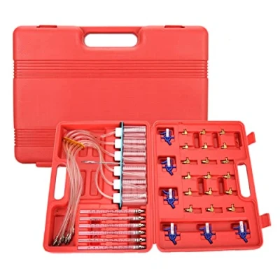 Image of Madlife Garage 6 Cylinder Diesel Injector Flow Meter Adaptor Set Common Rail Leak Off Tester Kit