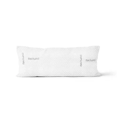 Image of Soleil d&#039;ocre Bolster Polyester White 160 cm
