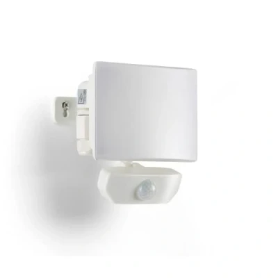 Image of Auraglow 80W 6600lm Full Screen Slimline LED Security Motion Sensor PIR Flood Light White Outdoor Wall Lamp