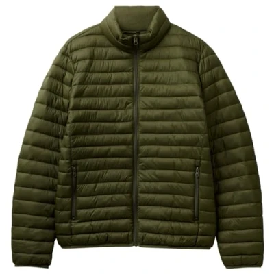 Image of United Colors of Benetton Men&#039;s Jacket 2ba2un028, Dark Army Green 35Y, S