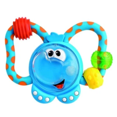 Image of chicco Fun Teething Rattle Elephant