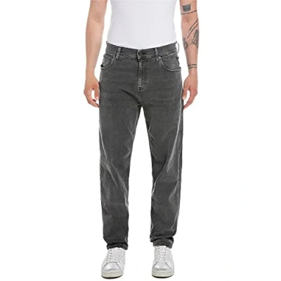 Image of REPLAY Adult M1030 Sandot Jeans, Dark Grey 097, 31W / 32L
