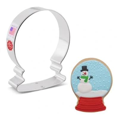 Image of Ann Clark Cookie Cutters Winter Snow Globe Cutter, 10.2 cm