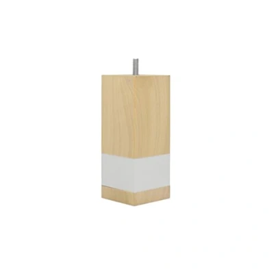 Image of La Fabrique de Pieds The Making of am20170135 Feet Set 4 Bed 15 x 6 cm light wood legs