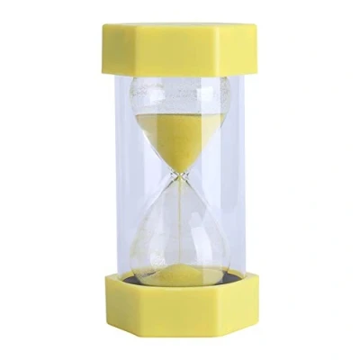 Image of Yosoo Hourglass sand Timer 3/10/20/30/60 minutes Clock time management set Home Office Decor Gift(3 yellow)