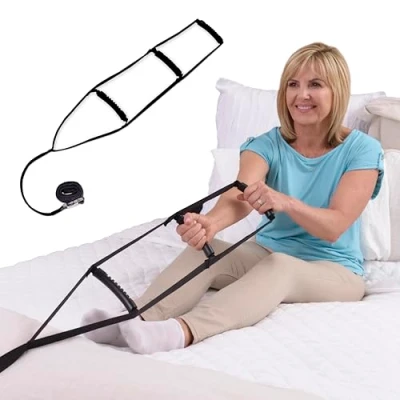 Image of Stander Bed Caddie, Support Ladder Assist Handle, Sit Up Help, Adjustable Length for Elderly, Handicapped and Injured (Eligible VAT Relief in the UK)