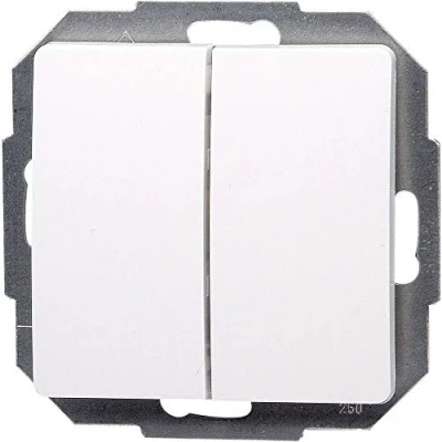 Image of Kopp Paris 650302080 Toggle Switch Insert, Arctic White