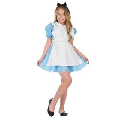 Image of Fun Shack Alice Costumes Kids, World Book Day Dress, Costume Girls, Girl Large
