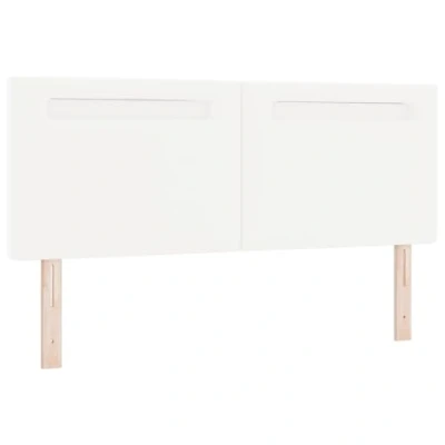 Image of vidaXL Headboard Plain Design Pure White 140 cm Faux Leather