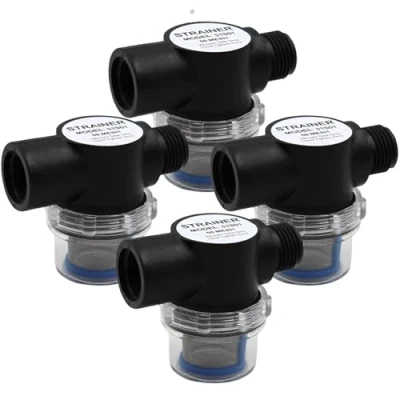 Image of SEA FLO 51S01 Strainer 1/2&quot; NPSM Inlet/Outlet (04 Pack)