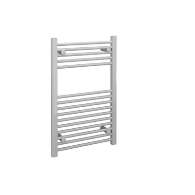 Image of Straight White Towel Rail 800mm X 500mm Bb177311