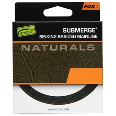 Image of Fox Edges Sub Naturals Braid Dark Green Carp Rig 0.25mm (600m) Braided fishing line