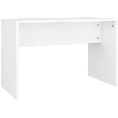 Image of vidaXL Dressing Stool White 70x35x45 cm Engineered Wood