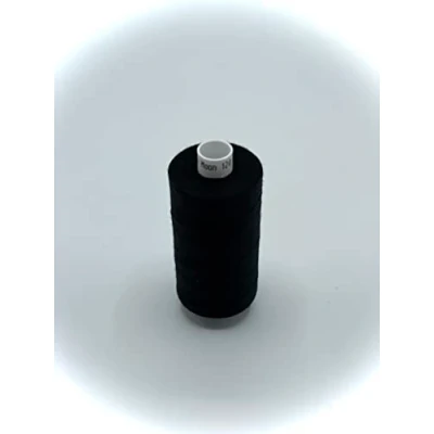 Image of Coats Moon 120s Sewing Machine Polyester Thread Cotton 1000 Yards Black