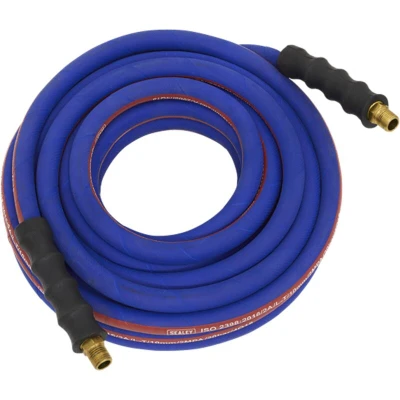 Image of Sealey Extra Heavy Duty Air Hose with 1/2'BSP Unions 5m x 13mm