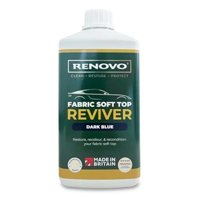 Image of Renovo RHRBLU1122 International Soft Top Reviver, 1 Litre, Dark Blue