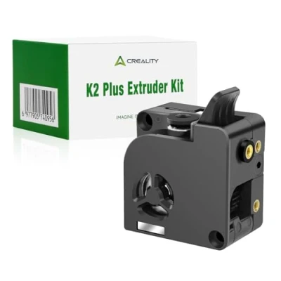 Image of Creality K2 Plus Combo Extruder Kit, Offcial 3D Printer Filament Accessories Dual Gear Assembly Set, Upgraded Drive Feed Replace Parts and Built in Break Sensor