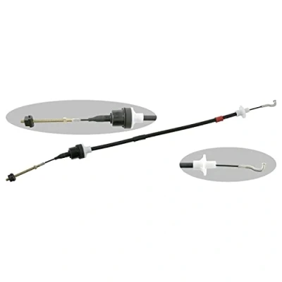 Image of 090209335, 90209335 Clutch Cable FEBI BILSTEIN 04197 OPEL: Astra F Saloon