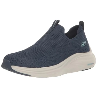 Image of Skechers Vapor FOAM Slipons, Women&#039;s, Size: 6.5, Navy Textile