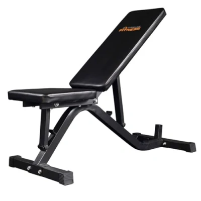 Image of EXTREME Fitness Adjustable Weight Lifting Bench Flat Incline Training Gym Home Workout (black)