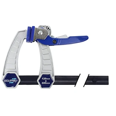 Image of Eclipse Professional Tools ELC120 12 30cm Quick Release Lever Clamp with 120mm Collar Depth