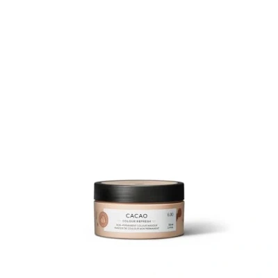 Image of Maria Nila Colour Refresh, Cacao 100 ml, Brown Hair mask, Semi Permanent Pigments, 100% Vegan &amp; Sulfate/Paraben free