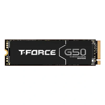 Image of TEAMGROUP T Force G50 2TB SLC Caching 3D TLC NAND NVMe InnoGrit PCIe Gen4x4 M.2 2280 Gaming SSD with Ultra Thin Graphene Heat Spreader Works PS5 Read/Write 5000/4500 MB/s TM8FFE002T0C129