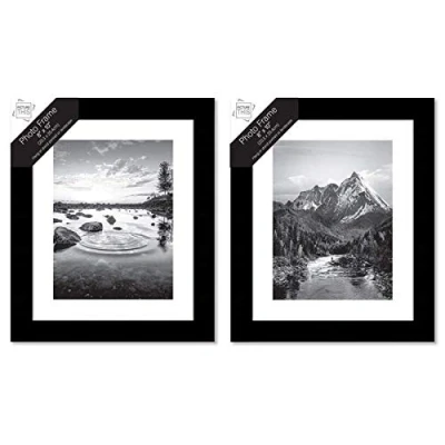 Image of Tallon Photo Frames Black 8&#039;&#039;x 10&#039;&#039;
