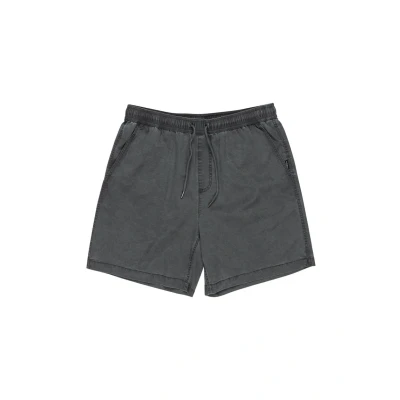 Image of Quiksilver Taxer MIT Elastischem BUND Shorts, Men&#039;s, Size: Medium, Black