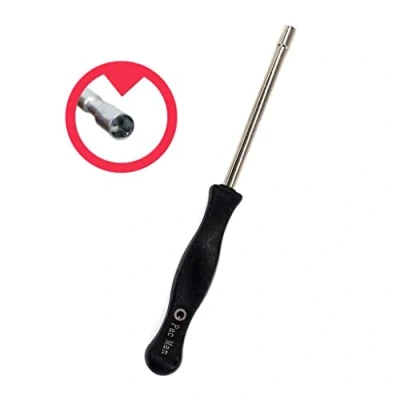Image of HURI Carburettor Adjustment Tool Pac Man Special Key Screwdriver for Chainsaws Husqvarna McCulloch Partner Stihl Solo Zama Walbro Pacman