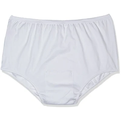 Image of P&amp;S Healthcare 5X Large White Ladies Bariatric Pouch Incontinence Brief