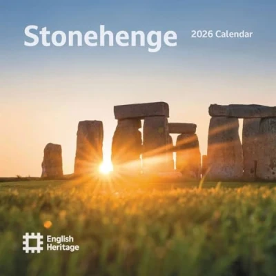 Image of Carousel worldwide, English Heritage Stonehenge 2026 Mini Wall Calendar