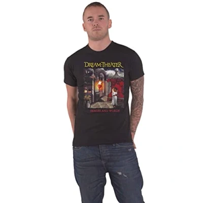 Image of Dream Theater &#039;Image and Words&#039; (Black) T Shirt (Medium)