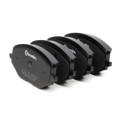 Image of 5WA698151A brake pad set BREMBO P 85 182 incl. wear warning contact with caliper screws, anti squeak plate accessories