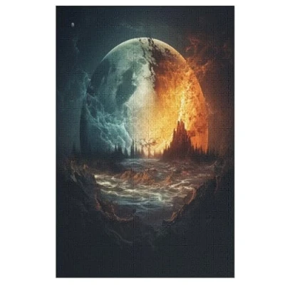 Image of Fantasy Landscape Jigsaw Puzzles 1000 Pieces for Adults Kids Woodiness Puzzle Educational Games Home Decoration （78x53cm）