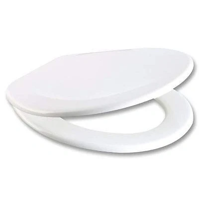 Image of RTS White Soft Close Toilet Seat Quick Release Top/Bottom Fix