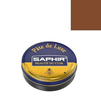 Image of Saphir Luxury Paste Wax, 50 ml, Brown