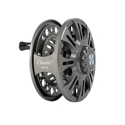Image of Snowbee Classic 2 #7/8 Fly Reel, Black, One Size