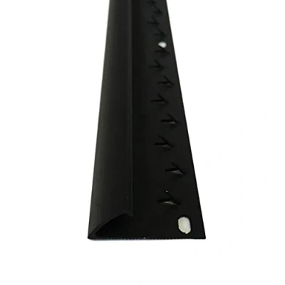 Image of Single Edge Carpet Metal Door Bar Trim (900mm, Matt Black)