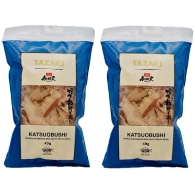 Image of Katsuobushi (Dried &amp; Smoked Bonito Flakes) 40g (2 Pack)