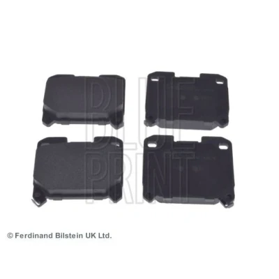 Image of V9118B019 Brake pad set BLUE PRINT ADT34250 Rear Axle with acoustic wear warning anti squeak plate TOYOTA: Celica VI Coupe, Supra IV