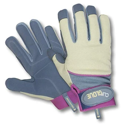 Image of XGATML Clip Gloves Ladies General Purpose Gardening Medium Duty Keep Hands Dry Size: