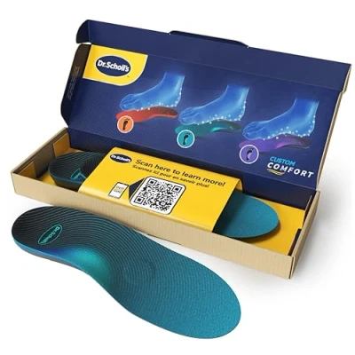 Image of Dr. Scholl&#039;s Plantar Fasciitis Insoles, Insoles for Men, Women, Arch Support Orthotic Shoe Flat Feet, Inserts, Metatarsalgia Custom Fit 670