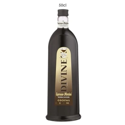 Image of Pure Divine Tasty Espresso Martini, Flavoured Vodka Cocktail 15 per cent vol (1 x 0.50 l)