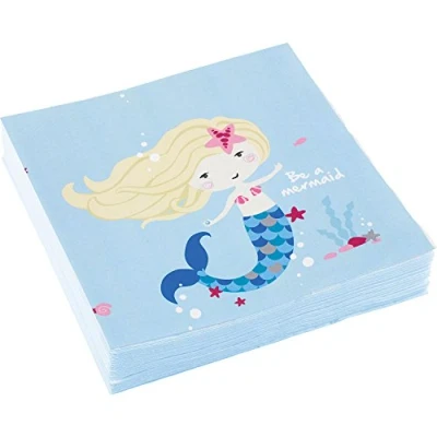 Image of Be a Mermaid Luncheon Napkins 33cm /20