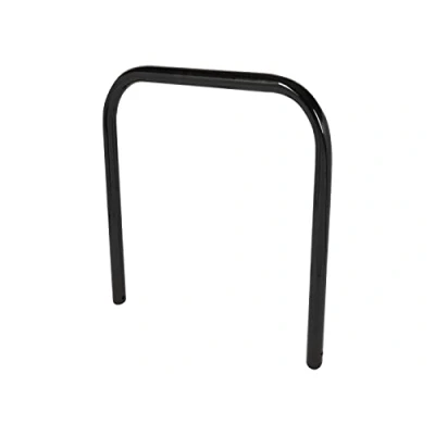 Image of Sheffield Bike Stand, Metal Outdoor Bicycle Loop Rack, Cycle Hoop (Black, Grout In)