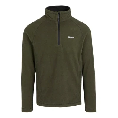 Image of Regatta Men&#039;s Montes Lightweight Half Zip Fleece Midlayer Pullover Perfect for Outdoors, Walking, Hiking &amp; Camping